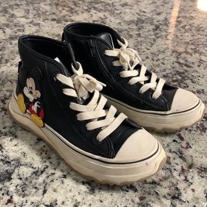 Zara Youth Mickey Mouse shoes